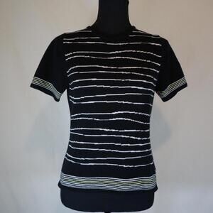 Uniform JohnPaulRichard Short Sleeve Sweater Top